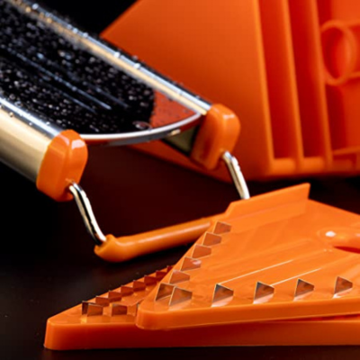 Reibe Multifunktionsreibe UNIFIX Edelstahl V - Hobel PROFI (orange & spülmaschinenfest) bei Outletpreise.com online bestellen