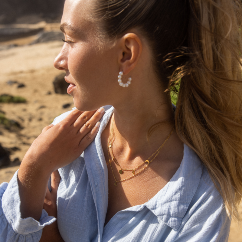 PURELEI Luna Kette - Gold