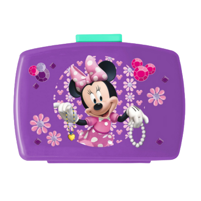 Brotdose mit Einsatz - Minnie Mouse (Kunststoff) bei Outletpreise.com online bestellen