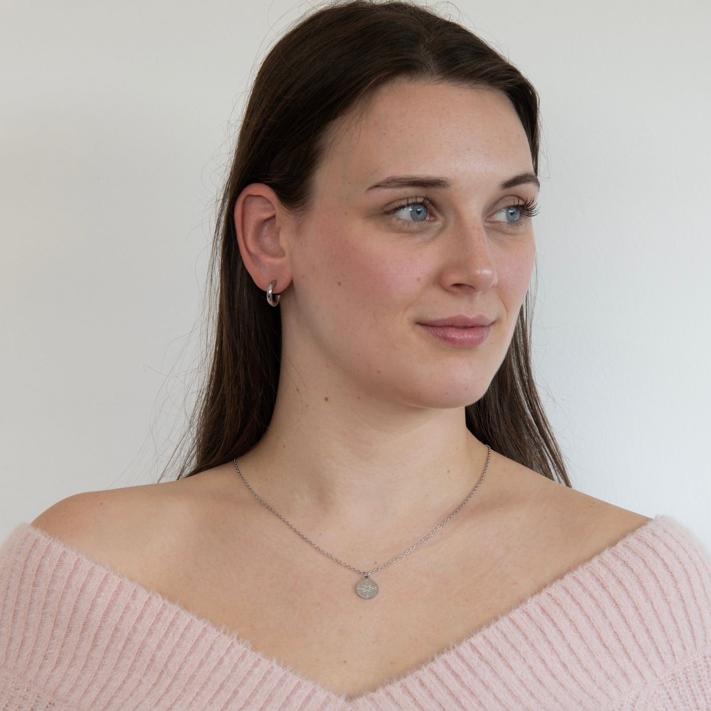 PURELEI Compass Kette - Silber bei Outletpreise.com online bestellen