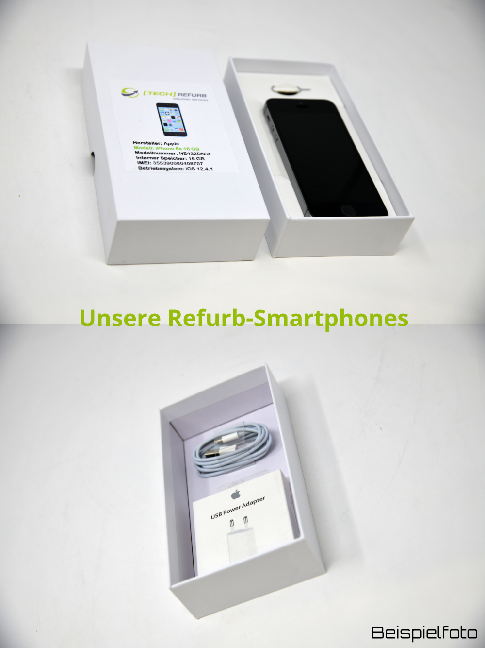 APPLE iPhone SE (2016) spacegrau - REFURBISHED bei Outletpreise.com online bestellen