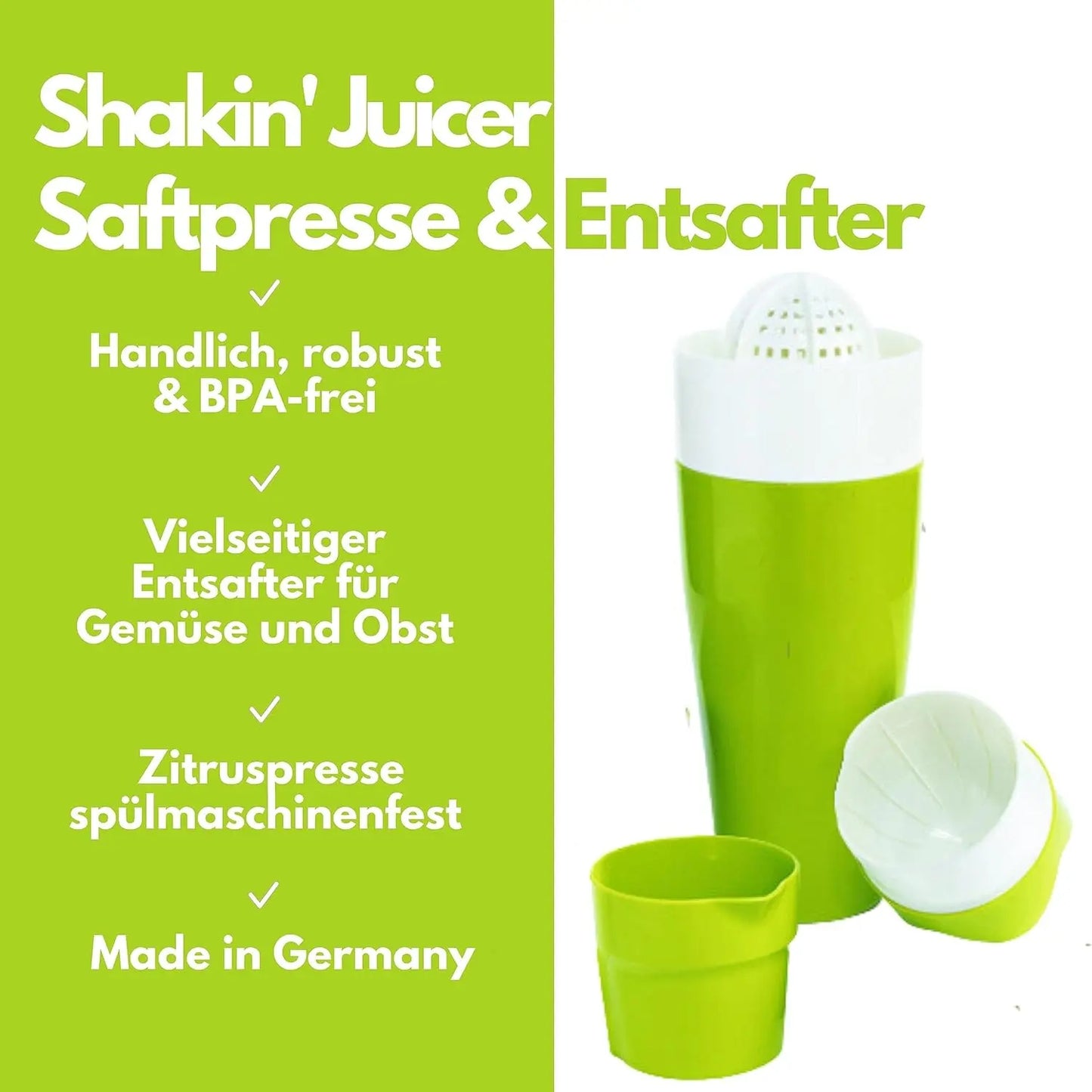 Shakin Juicer - Saftpresse & Entsafter - Made in Germany bei Outletpreise.com online bestellen