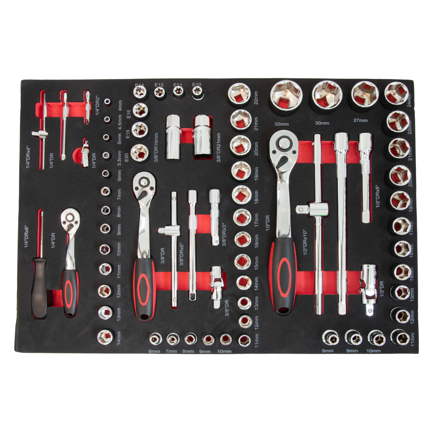 TECHTOOLS Werkzeugwagen (201-teilig)