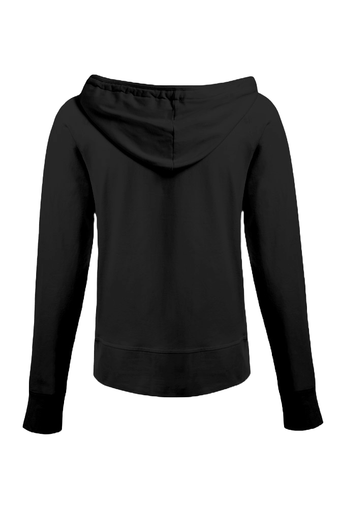 YOWHEE Sweatjacke Damen black