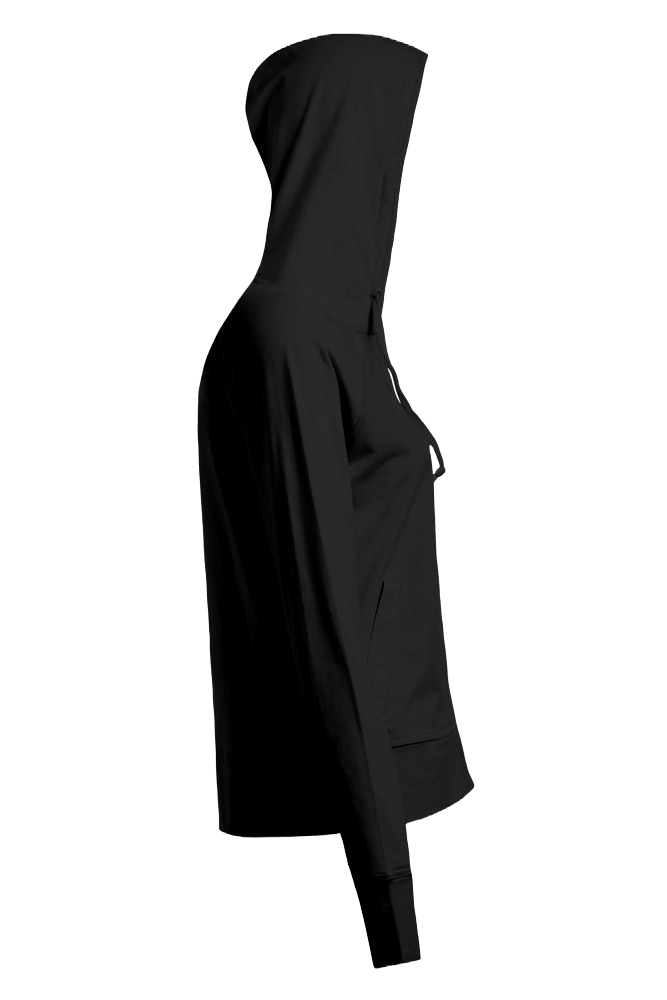 YOWHEE Sweatjacke Damen black