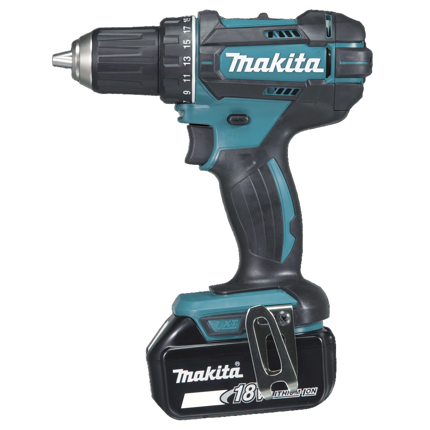 MAKITA Akkuschrauber 18V 62Nm Set inkl. 2x3Ah Akkus und Ladegerät (DDF482RFE)