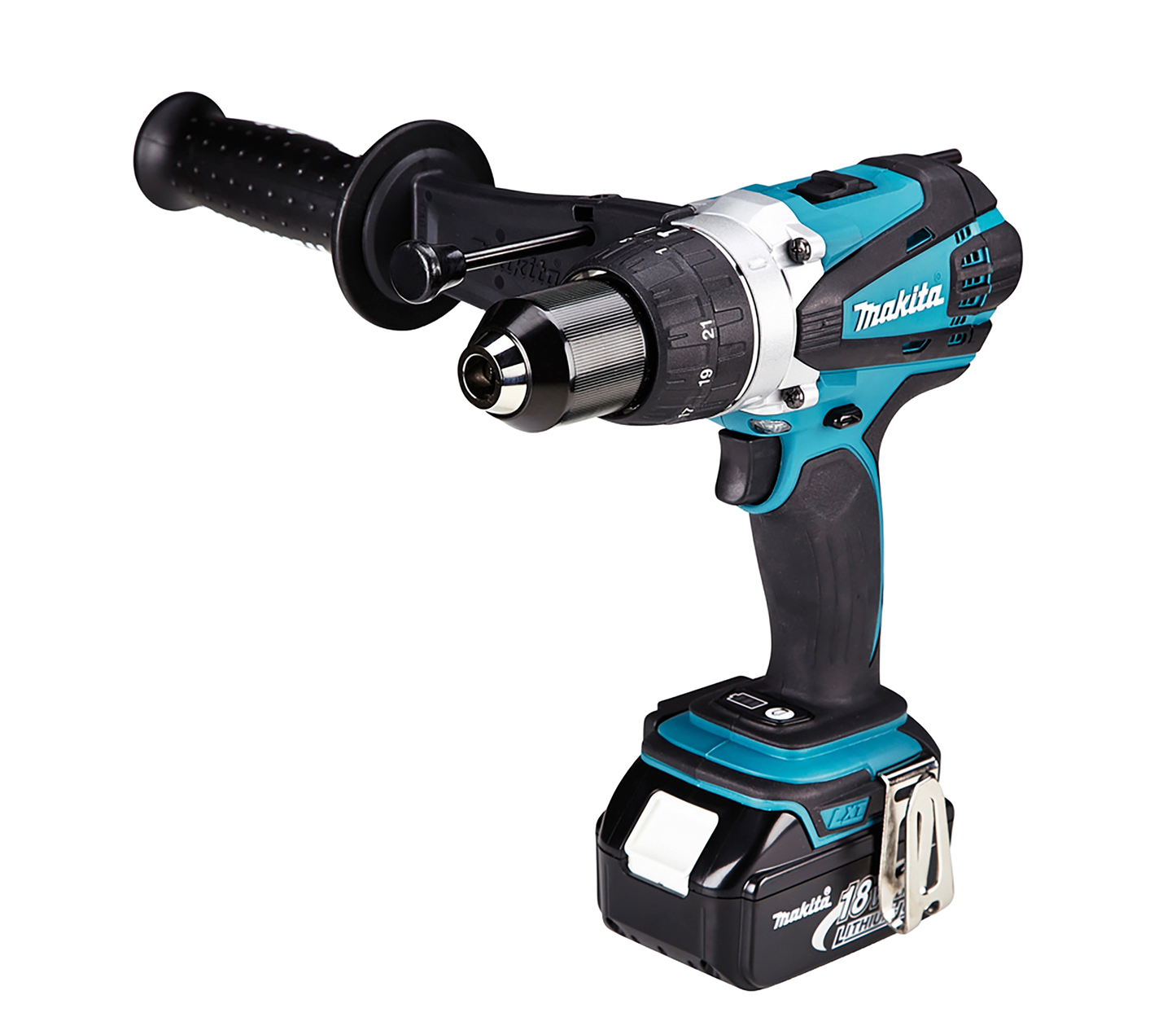 MAKITA 10-teiliges Akku Maschinenset inkl. Tasche + 3 Akkus (DLX6046)