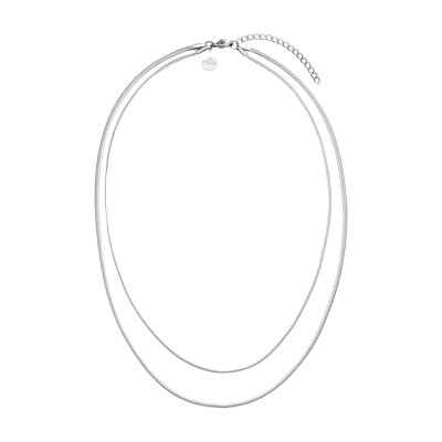 PURELEI Two Layers Kette - Silber bei Outletpreise.com online bestellen