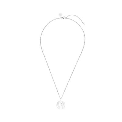 PURELEI Worldmap Kette Silber bei Outletpreise.com online bestellen