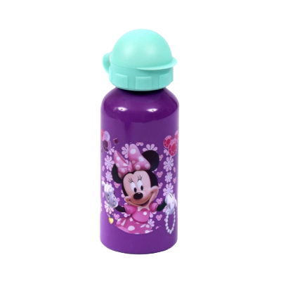 Trinkflasche Minnie Mouse - Aluminium (400ml)