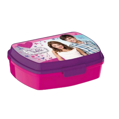 Brotdose mit Einsatz - Disney Violetta (Kunststoff) bei Outletpreise.com online bestellen