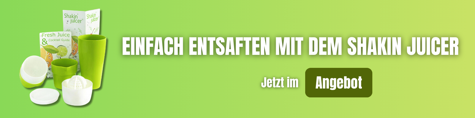 Shakin Juicer - Einfach entsaften mit dem Shakin Juicer - Jetzt im Angebot - Online bestellen bei Outletpreise.com
